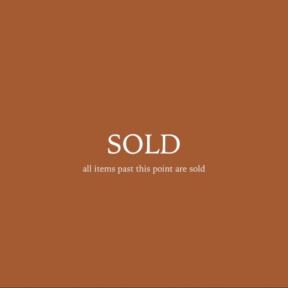 Thanks for shopping from me! 🤍